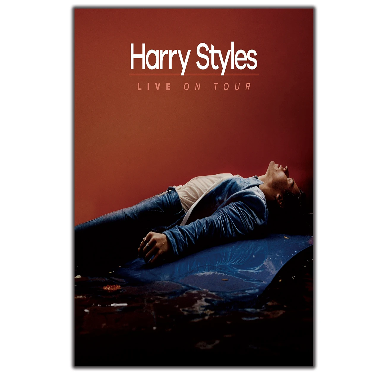 Искусство Шелковый плакат Harry Styles знак времени музыка певица 8x12 24x36 стены Печать