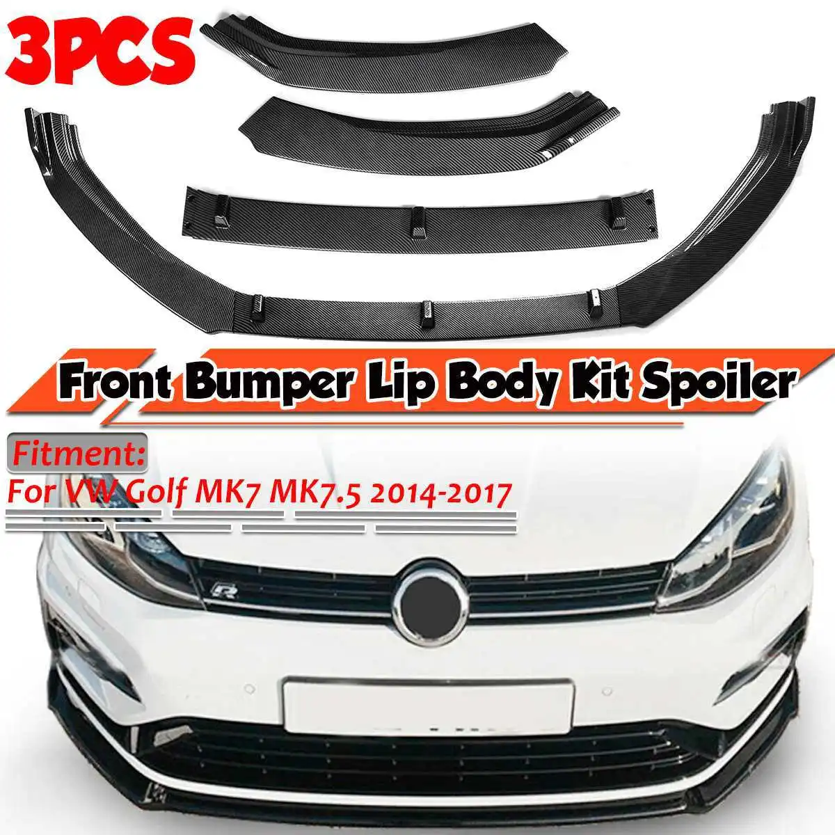 3PCS Auto Front Stostange Splitter Lip Spoiler Diffusor Schutz Krper Kit Fr Volkswagen Fr VW Fr Golf MK7 MK 7,5 2014 2015 2016 2
3PCS Auto Front Stostange Splitter Lip Spoiler Diffusor Schutz Krper Kit Fr Volkswagen Fr VW Fr Golf MK7 MK 7,5 2014 2015 2016 2