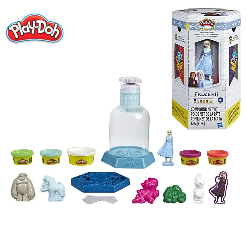 Оригинальный игровой набор Hasbro Play Doh Frozen 2 Aisha пластилин развивающие обучающие