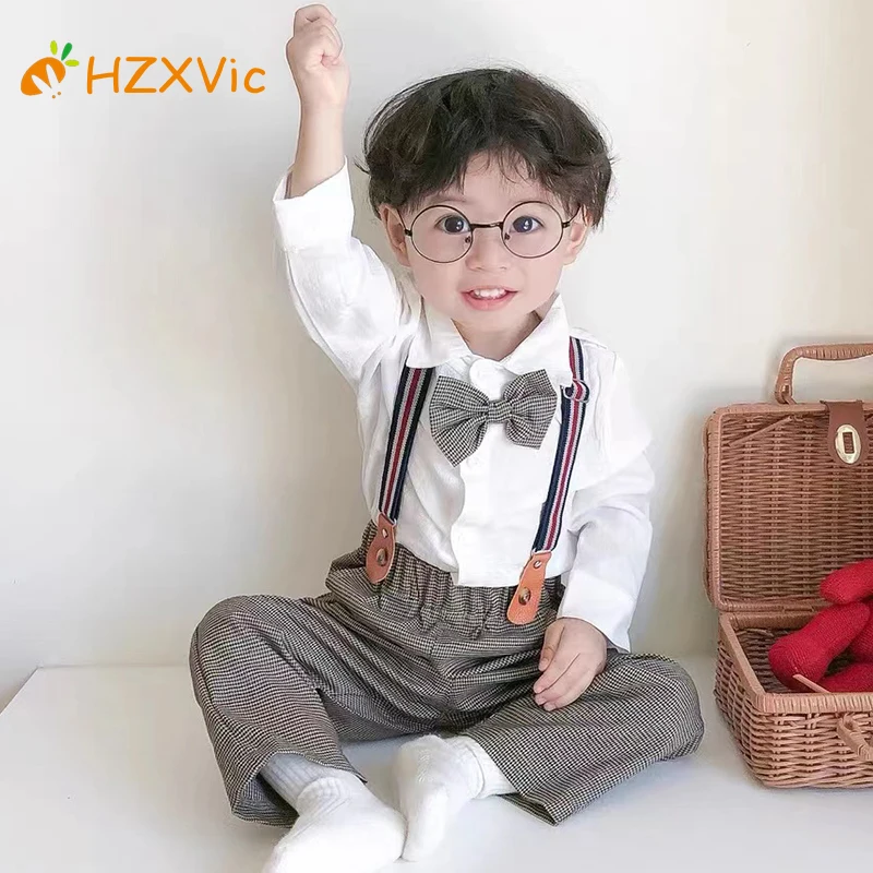 HZXVIC Baby Boy Clothes Set Children’s Clothes Suits Autumn Kids Gentleman Style Overalls Shirt Pants 2pcs Infant Boys Outfits
HZXVIC Baby Boy Clothes Set Children’s Clothes Suits Autumn Kids Gentleman Style Overalls Shirt Pants 2pcs Infant Boys Outfits