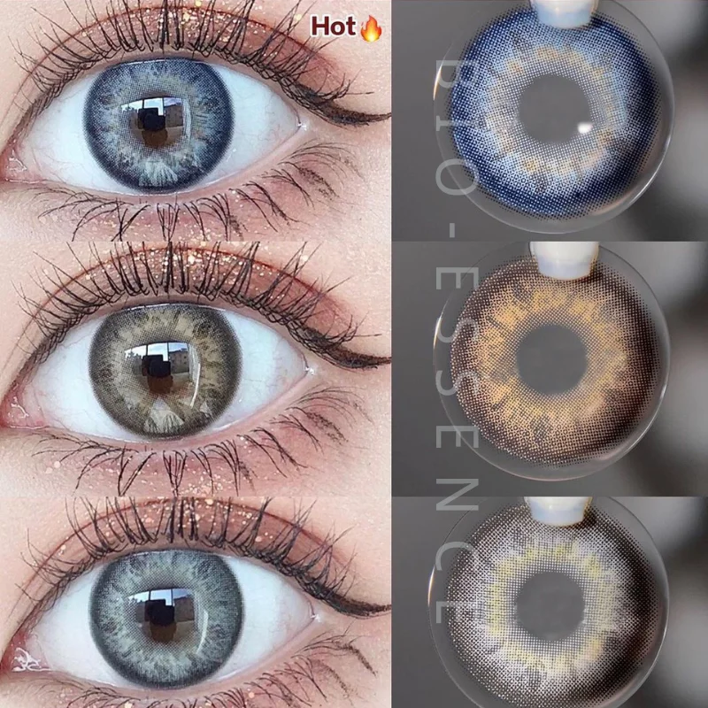 Bio-essence 1 Pair Color Contact Lenses for Eyes Natural Lense Blue Lenses Gray Eye Lenses Brown Lenses Fashion Lenses
Bio-essence 1 Pair Color Contact Lenses for Eyes Natural Lense Blue Lenses Gray Eye Lenses Brown Lenses Fashion Lenses