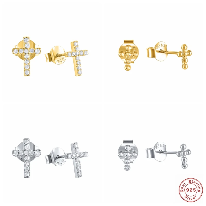 Elegant Cross Design Bridal stud Earrings Sparkling sterling silver Rhinestone Crystal Earrings For Women Wedding Jewelry A30 
Elegant Cross Design Bridal stud Earrings Sparkling sterling silver Rhinestone Crystal Earrings For Women Wedding Jewelry A30