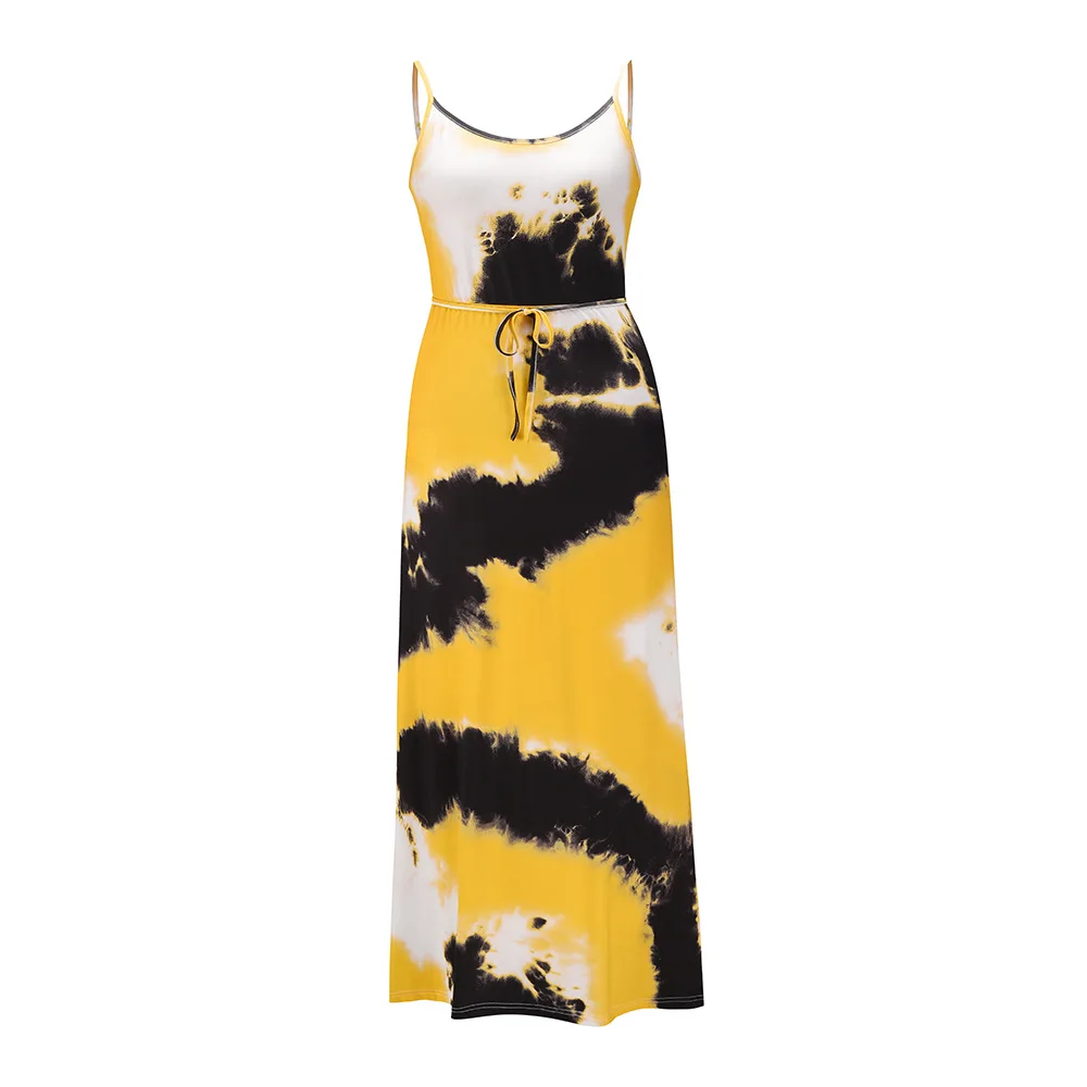 XUXI Summer, Multicolor, Tie-dye, Printing, Suspenders, Mid-length, Loose, Sleeveless, Large Size, Dress,2020 Women ,FZ2737
XUXI Summer, Multicolor, Tie-dye, Printing, Suspenders, Mid-length, Loose, Sleeveless, Large Size, Dress,2020 Women ,FZ2737