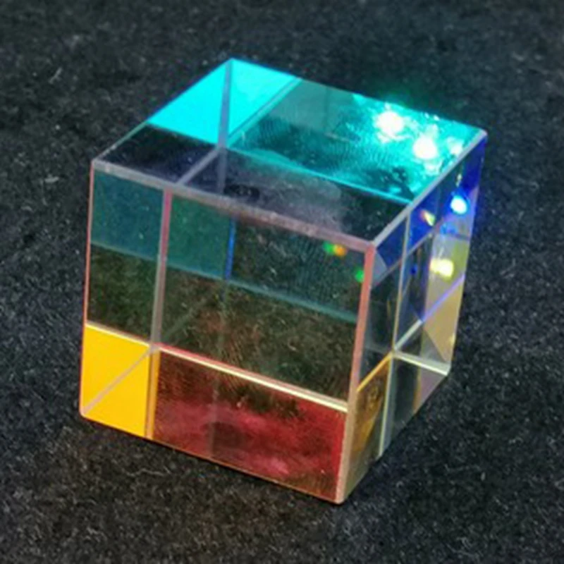 23mm rainbow cube, scientific cube optical prism photography accessories RGB prism optical glass prism four-sided color prism
23mm rainbow cube, scientific cube optical prism photography accessories RGB prism optical glass prism four-sided color prism