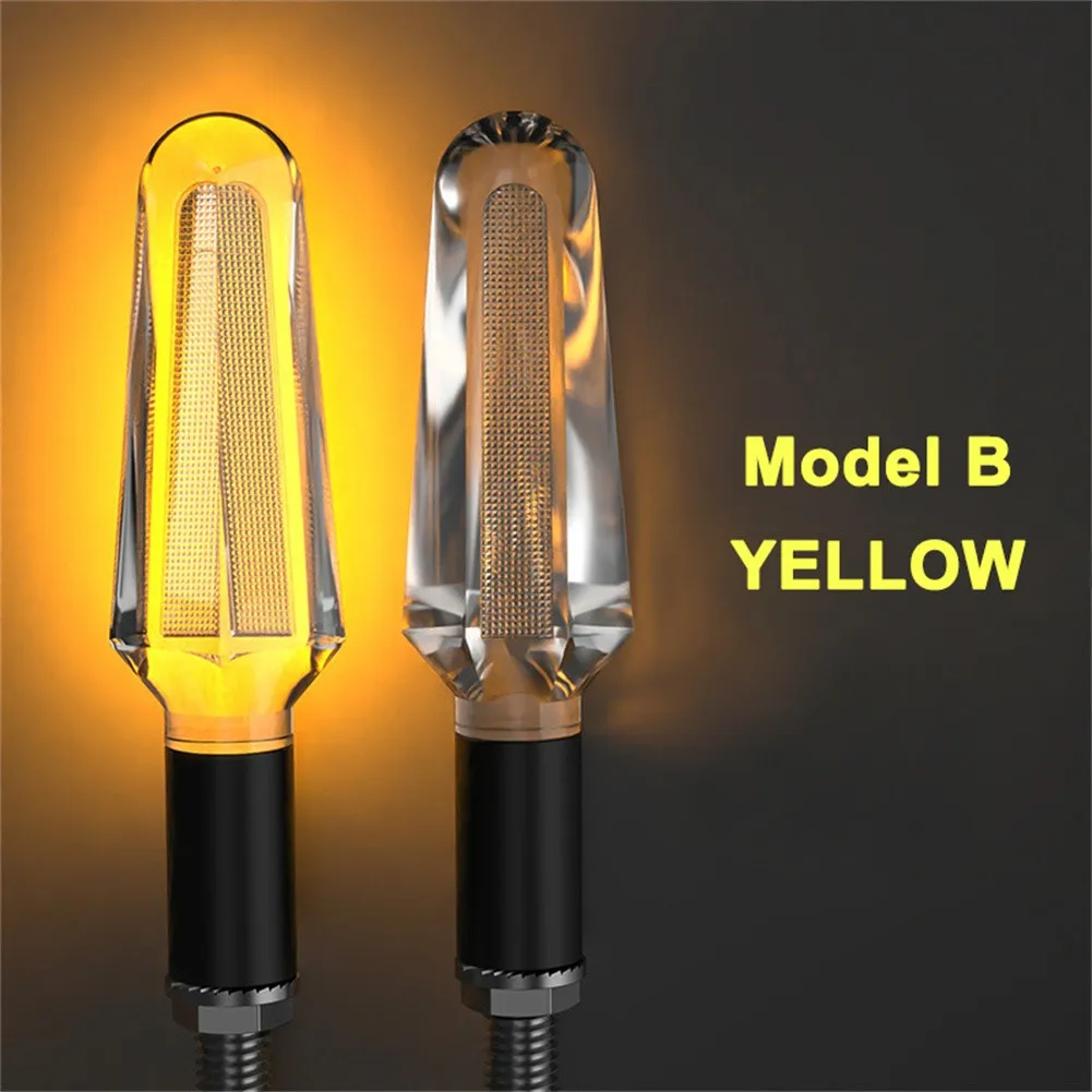 2pcs Motorcycle Turn Signal Lights Modified LED Lamps 12V Transparent Crystal Flasher Super Bright Directional Accessories
2pcs Motorcycle Turn Signal Lights Modified LED Lamps 12V Transparent Crystal Flasher Super Bright Directional Accessories