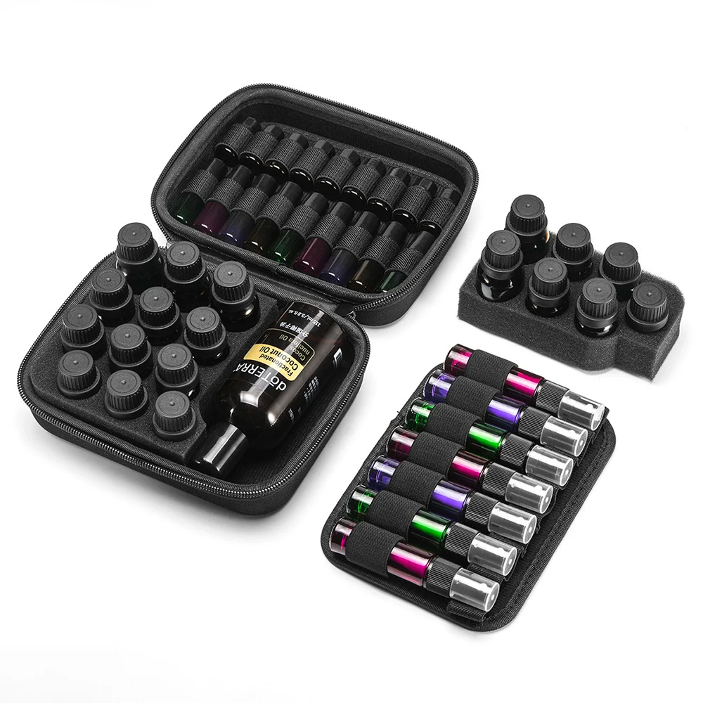 45 Bottles Essential Oil Carrying Bag Black EVA Variety Capacity Detachable Portable Travel Storage Bag Carrying Bag For Travel
45 Bottles Essential Oil Carrying Bag Black EVA Variety Capacity Detachable Portable Travel Storage Bag Carrying Bag For Travel