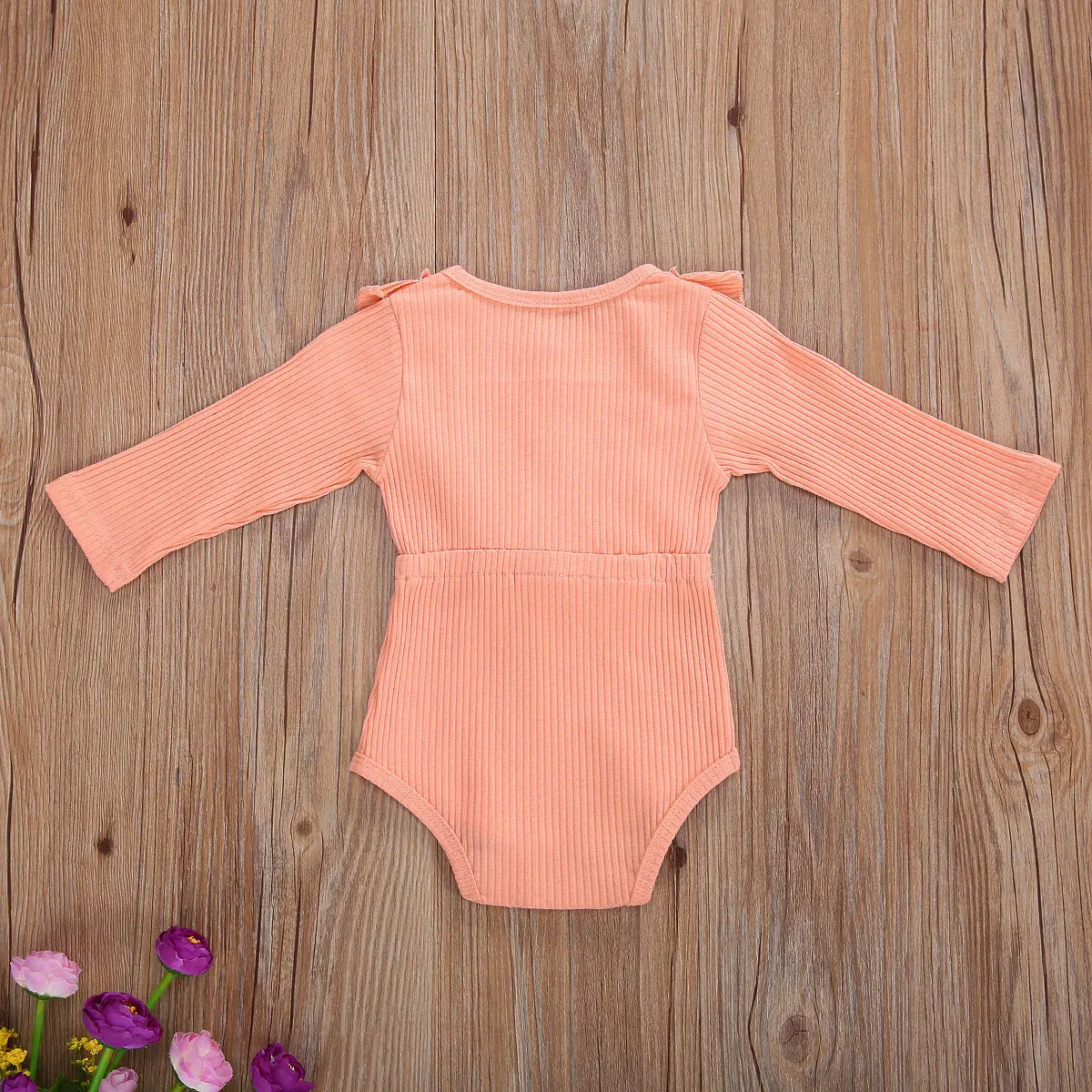 0-24M Newborn Autumn Solid-Color Round-Neck Ruffle Long-Sleeves Rompers with Bowknot
0-24M Newborn Autumn Solid-Color Round-Neck Ruffle Long-Sleeves Rompers with Bowknot