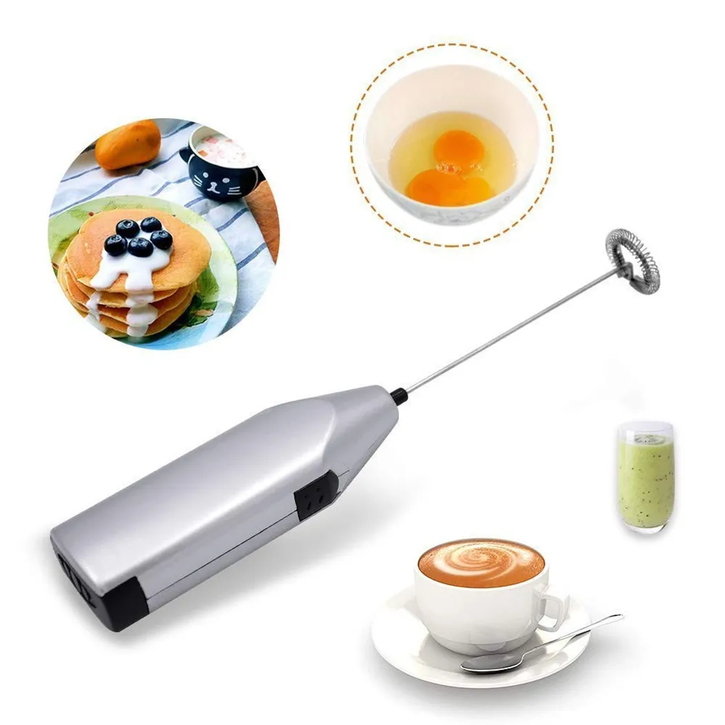 Household Mini Stainless Steel Electric Whisk Coffee Blenders Kitchen Automatic Handheld Foam Maker Cream Mixer Milk Bubbler
Household Mini Stainless Steel Electric Whisk Coffee Blenders Kitchen Automatic Handheld Foam Maker Cream Mixer Milk Bubbler