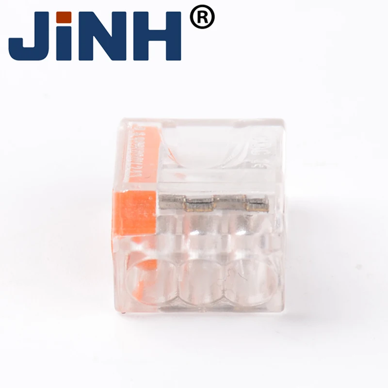 3 pins/24A Fast wire cable Connectors Wiring Universal Wiring Connector push-in Terminal Block
3 pins/24A Fast wire cable Connectors Wiring Universal Wiring Connector push-in Terminal Block