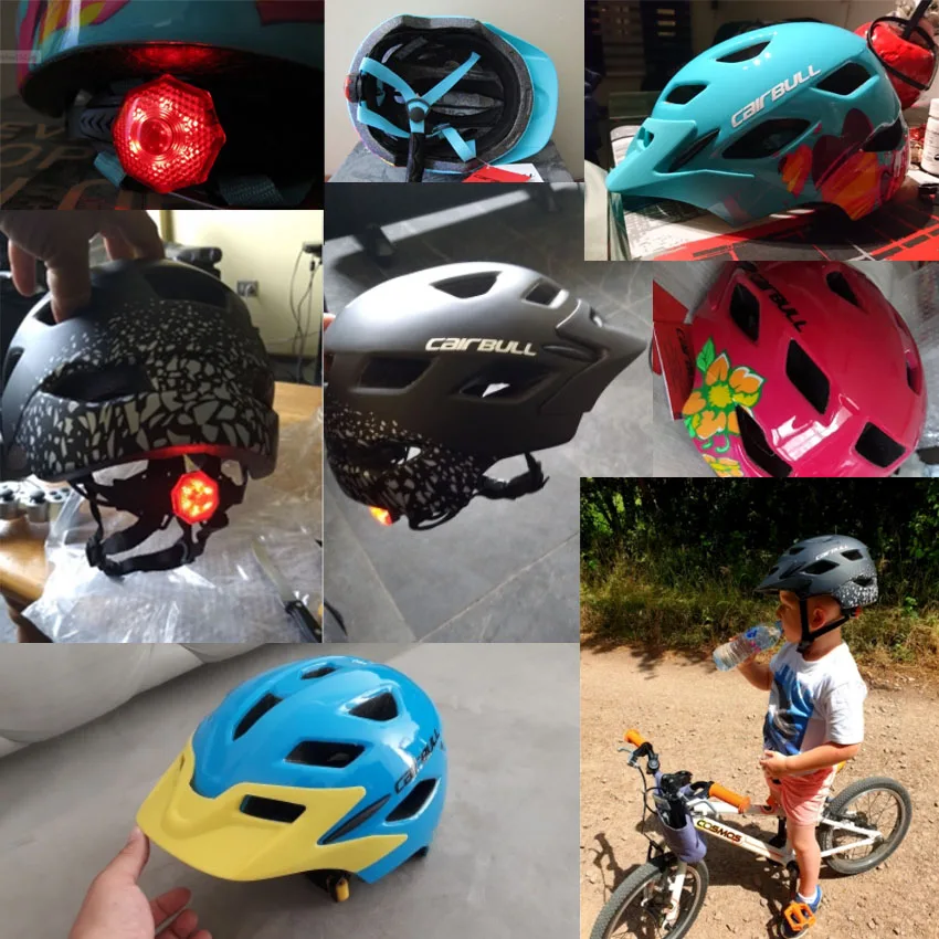 CAIRBULL JOYTRACK Kids Cycling Helmet With Tail Light, Child Skating Safety MTB Helmet Balance Bike Protective Helmet 6 Colors
CAIRBULL JOYTRACK Kids Cycling Helmet With Tail Light, Child Skating Safety MTB Helmet Balance Bike Protective Helmet 6 Colors