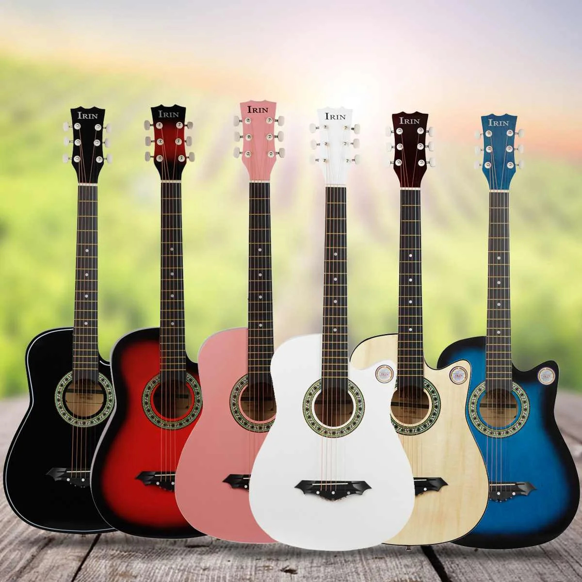 38 inch Guitar Guitarra Acoustic Folk Guitar for Beginners 6 Strings Basswood Classical Stringed Instrument for Beginners
38 inch Guitar Guitarra Acoustic Folk Guitar for Beginners 6 Strings Basswood Classical Stringed Instrument for Beginners