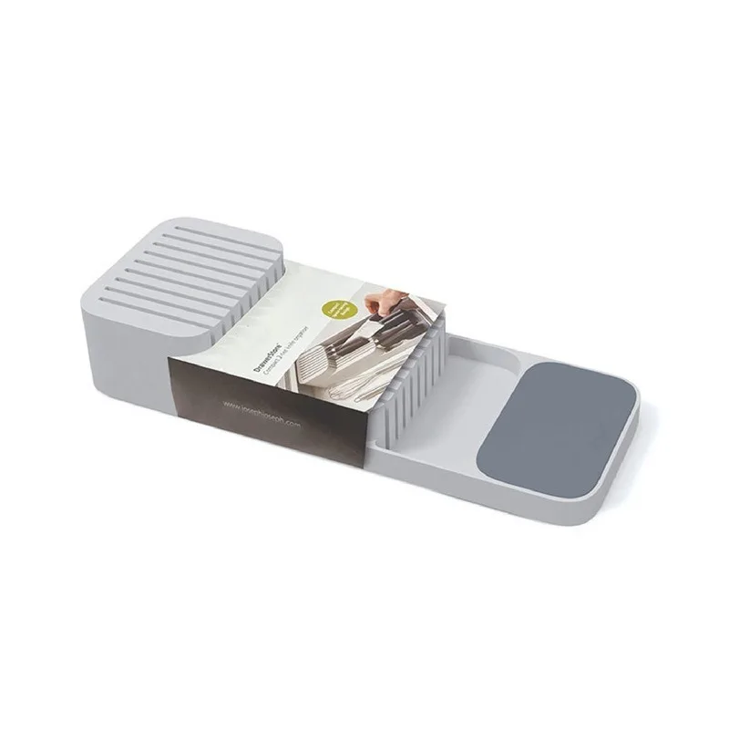 2020 High Quality Kitchen Knife Holder Cutter Storage Box Cutter Compartments Knife Holder Cutlery Drawer Storage Box
2020 High Quality Kitchen Knife Holder Cutter Storage Box Cutter Compartments Knife Holder Cutlery Drawer Storage Box
