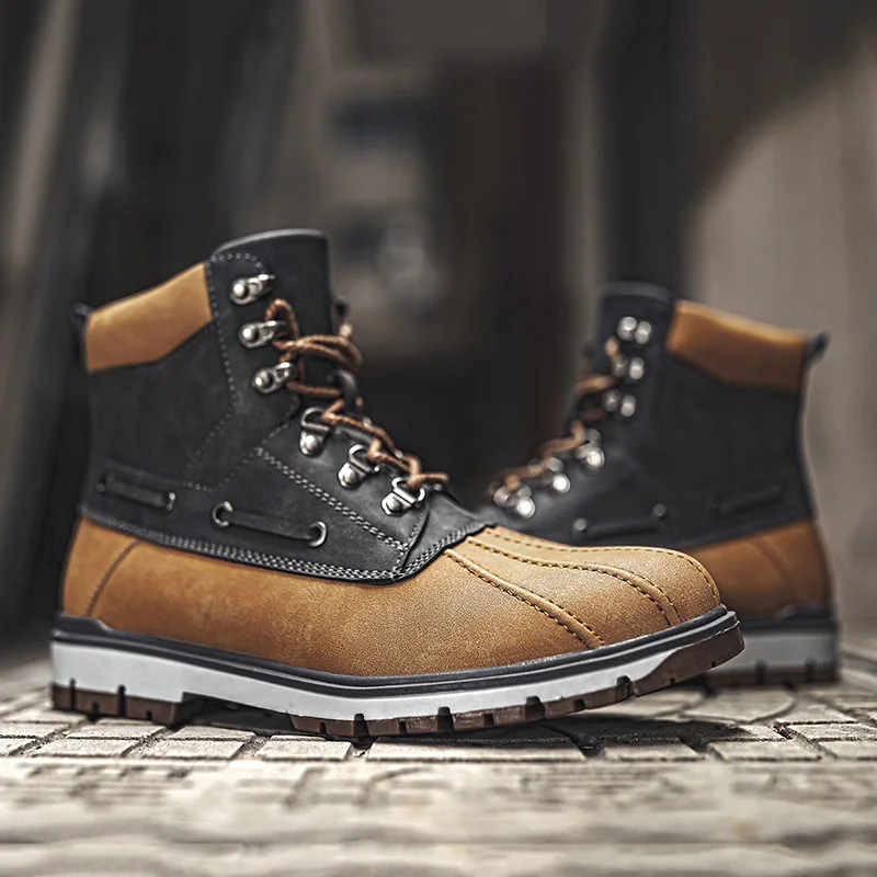 Mens Fashion Boots Casual Sneaker Boots Men Shoes For Mens Leather Spring And Autumn Men's Vintage Man Men's Sports
Mens Fashion Boots Casual Sneaker Boots Men Shoes For Mens Leather Spring And Autumn Men's Vintage Man Men's Sports