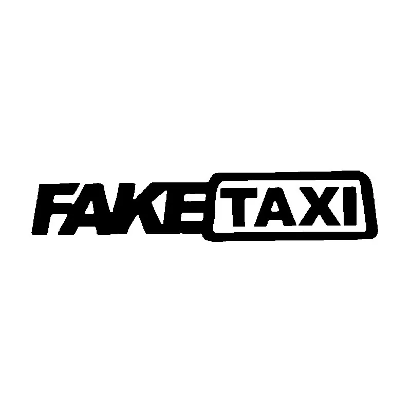 Funny Fake Taxi Decals High Quality Car Decoration Cover Scratches Personalized Pvc Waterproof Decals Black/white, 16cm*3cm
Funny Fake Taxi Decals High Quality Car Decoration Cover Scratches Personalized Pvc Waterproof Decals Black/white, 16cm*3cm