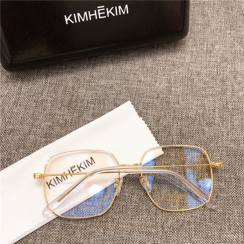 Новинка 6168 высокое качество корейский бренд дизайнерские оправы для очков KIMHEKIM