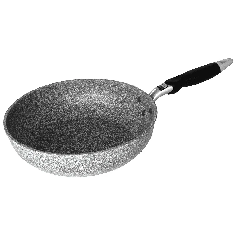 Japanese-style Maifan stone wok non-stick pan pan large deep frying pan 24cm28cm wok gas induction cooker universal LB51103
Japanese-style Maifan stone wok non-stick pan pan large deep frying pan 24cm28cm wok gas induction cooker universal LB51103