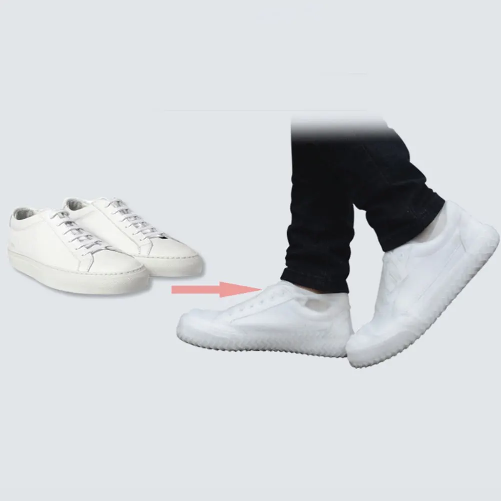 1 Pair Reusable Shoes Covers Waterproof Silicone Shoes Protectors for Indoor Outdoor -OPK
1 Pair Reusable Shoes Covers Waterproof Silicone Shoes Protectors for Indoor Outdoor -OPK