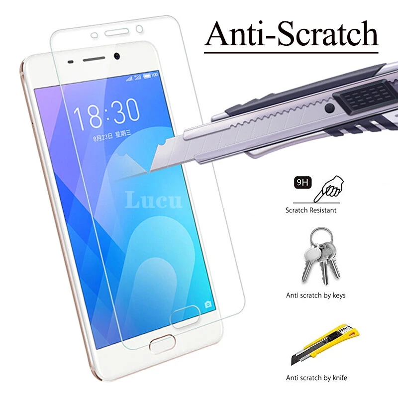 2pcs Tempered Glass for meizu m3 m5 m6 m8 m9 note Protective Glas Screen Protector on maisie m 3 5 6 8 9 Not glass safety film | Мобильные