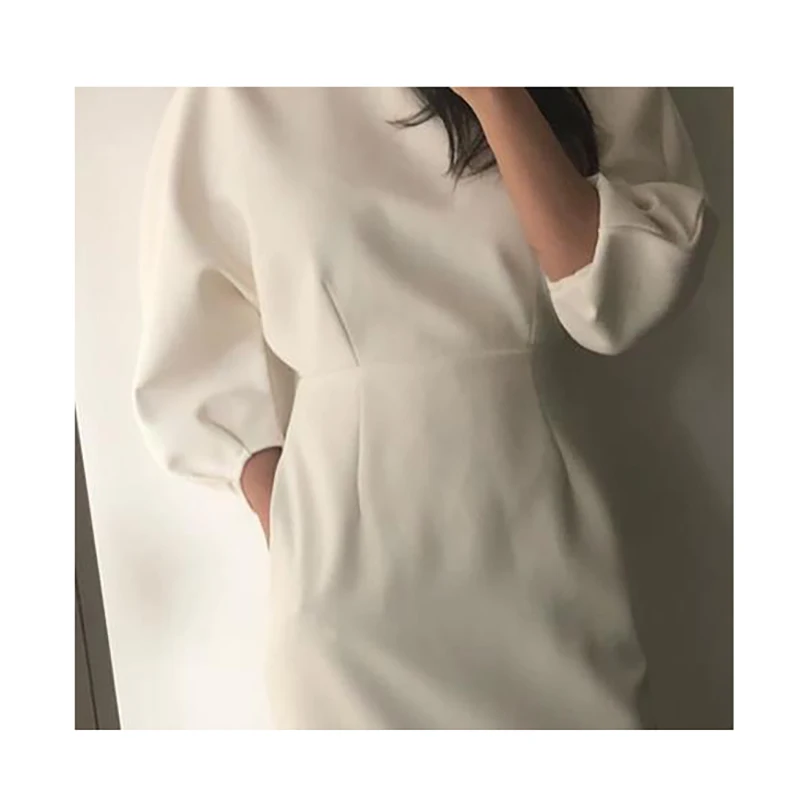Giyu 2021 Spring New Women Dress Chic O-Neck French Temperament Tight-Fitting Hip Dress Long Dress Fashion Slim Office Ladies
Giyu 2021 Spring New Women Dress Chic O-Neck French Temperament Tight-Fitting Hip Dress Long Dress Fashion Slim Office Ladies