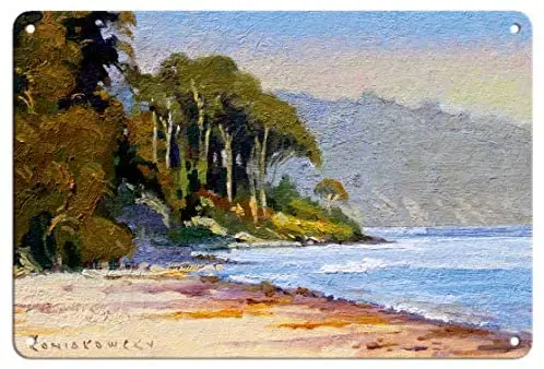 Пляж Goleta-Санта-Барбара, Калифорния-из оригинальной цветной картины Уэйда кониакоски-металлический жестяной знак
Пляж Goleta-Санта-Барбара, Калифорния-из оригинальной цветной картины Уэйда кониакоски-металлический жестяной знак