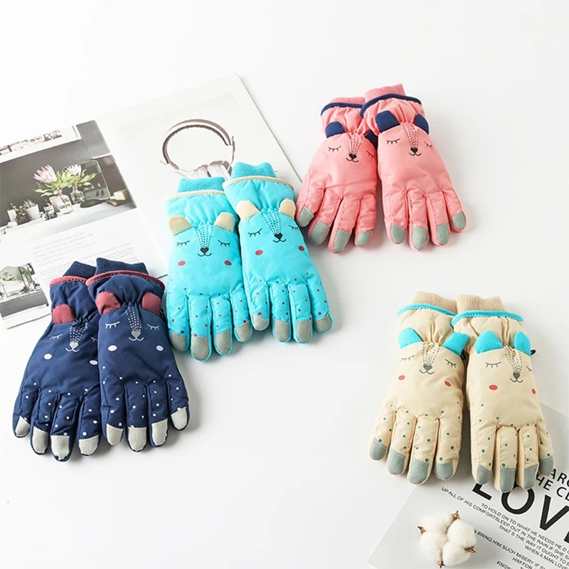 Kids Winter Waterproof Snow Gloves Cute Cartoon Ears Thermal Warm Insulated Ski Mittens Outdoor Sportswear Accessories
Kids Winter Waterproof Snow Gloves Cute Cartoon Ears Thermal Warm Insulated Ski Mittens Outdoor Sportswear Accessories