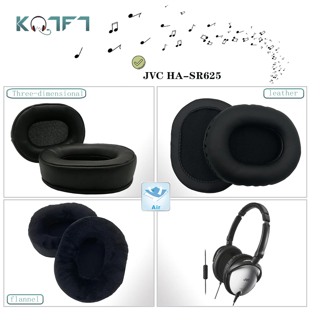KQTFT 1 Pair of Velvet leather Replacement EarPads for JVC HA-SR625 Headset Earmuff Cover Cushion Cups
KQTFT 1 Pair of Velvet leather Replacement EarPads for JVC HA-SR625 Headset Earmuff Cover Cushion Cups