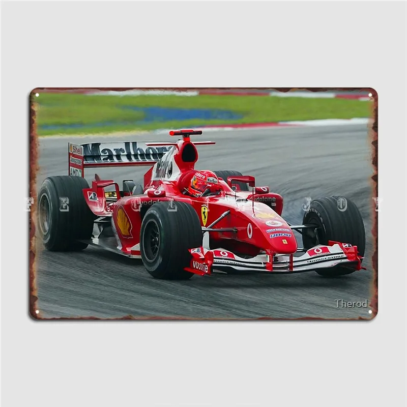Металлический знак Michael Schumacher 2004 F1
Металлический знак Michael Schumacher 2004 F1
