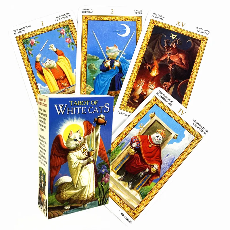 Hot Sell HD Rider Tarot Cards Cards Factory Made High Quality Smith Tarot Deck Tarot Mucha Cards Divination Party Game
Hot Sell HD Rider Tarot Cards Cards Factory Made High Quality Smith Tarot Deck Tarot Mucha Cards Divination Party Game