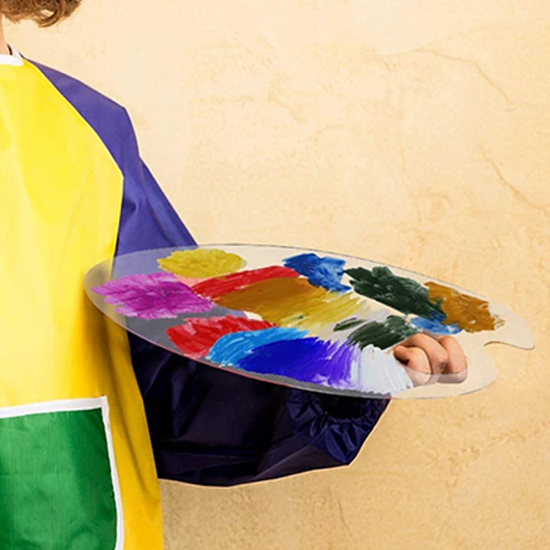 4 Pieces Acrylic Paint Palette Oval Paint Palette Art Palette for Diy Art Craft Painting, 2 Sizes,11.8X7.9 In,10X6 In
4 Pieces Acrylic Paint Palette Oval Paint Palette Art Palette for Diy Art Craft Painting, 2 Sizes,11.8X7.9 In,10X6 In