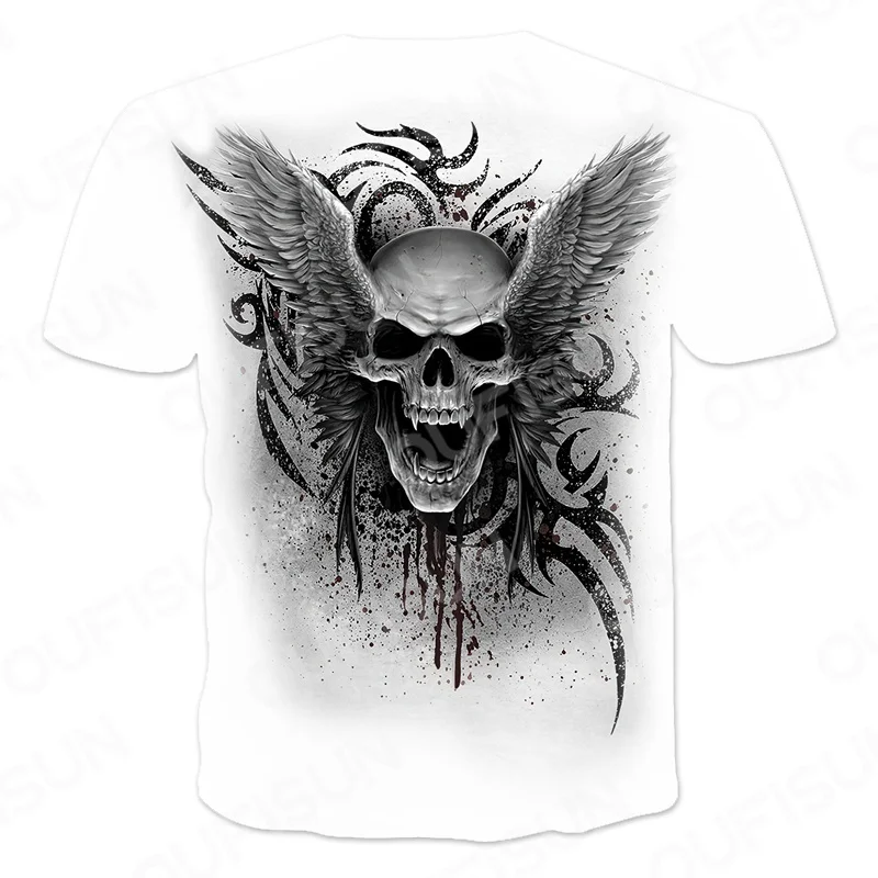Hot-Selling Summer Men'S 3D Printing T-Shirt Alternative Personality Skull Pattern O-Neck Casual Short-Sleeved T-Shirt XXS-6XL
Hot-Selling Summer Men'S 3D Printing T-Shirt Alternative Personality Skull Pattern O-Neck Casual Short-Sleeved T-Shirt XXS-6XL