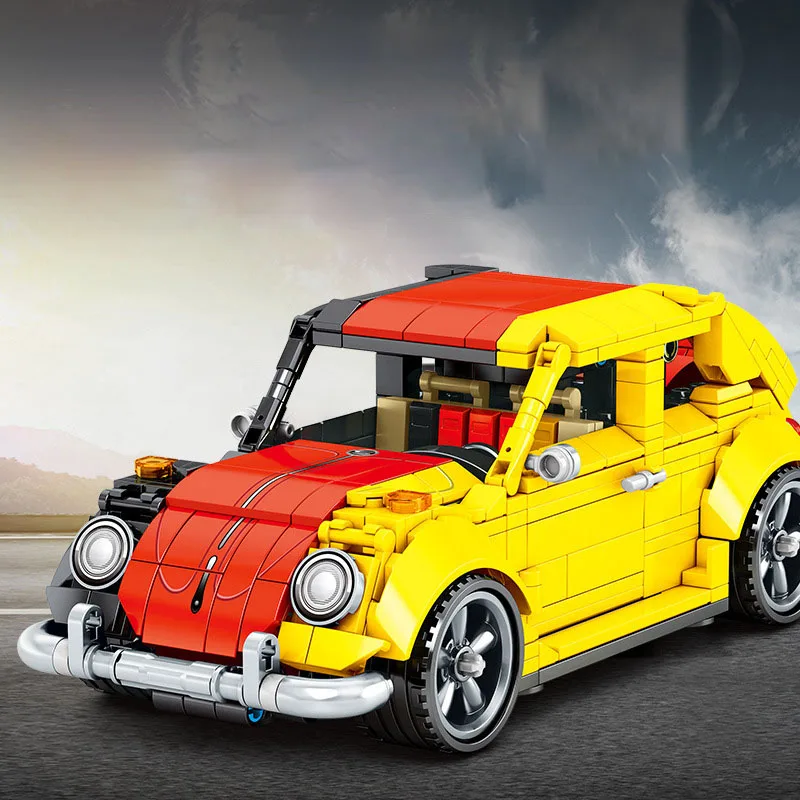 675Pcs Classic City Creative Beetle Car Building Blocks Model Building Blocks Pull Back Vehicles Bricks Kids Toys For Boys Gifts
675Pcs Classic City Creative Beetle Car Building Blocks Model Building Blocks Pull Back Vehicles Bricks Kids Toys For Boys Gifts