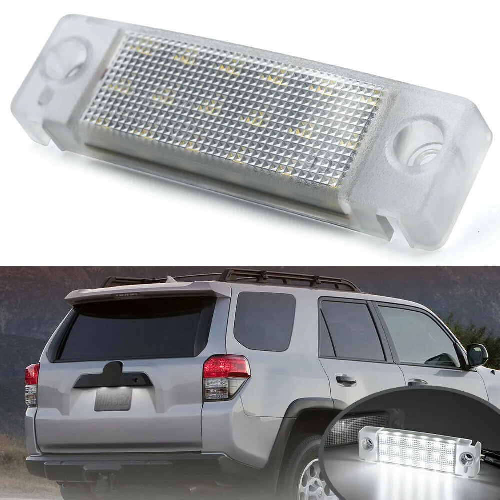 2x White LED License Plate Light Lamp For Toyota Land Cruiser Prado 150 Series 2009- 6000-6500K Car License Plate Lights
2x White LED License Plate Light Lamp For Toyota Land Cruiser Prado 150 Series 2009- 6000-6500K Car License Plate Lights