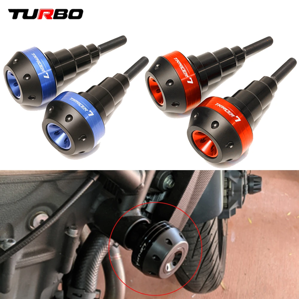 With Logo Tracer7 Motorcycle CNC Frame Sliders Crash Pad Falling Protector Guard For Yamaha TRACER 7/GT 2021 TRACER 7 GT 700 GT
With Logo Tracer7 Motorcycle CNC Frame Sliders Crash Pad Falling Protector Guard For Yamaha TRACER 7/GT 2021 TRACER 7 GT 700 GT