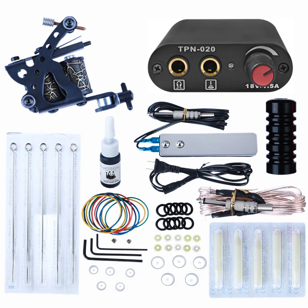 Tattoo Kit For Beginner Tattoo Accessories Set Shading Machine Power Pedal Supply Black Pigment Tattoo Ink Body Art Tools
Tattoo Kit For Beginner Tattoo Accessories Set Shading Machine Power Pedal Supply Black Pigment Tattoo Ink Body Art Tools