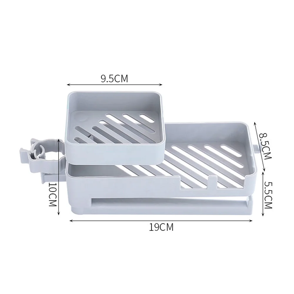 Sink Hanging Storage rotary Rack Bathroom Kitchen Faucet Double Layer Sponge Dish Cloth Clip Shelf Drain Dry Towel Organizer
Sink Hanging Storage rotary Rack Bathroom Kitchen Faucet Double Layer Sponge Dish Cloth Clip Shelf Drain Dry Towel Organizer