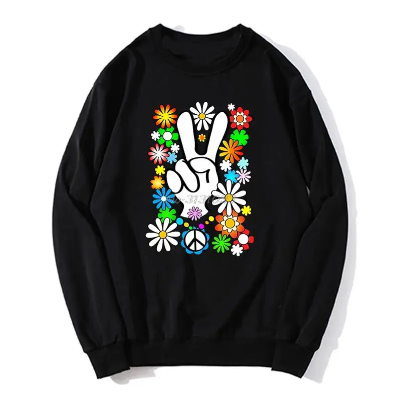 Мужской флисовый свитшот с надписью Peace Flower Power, мужская флисовая толстовка унисекс, свитер, уличная одежда
Мужской флисовый свитшот с надписью Peace Flower Power, мужская флисовая толстовка унисекс, свитер, уличная одежда