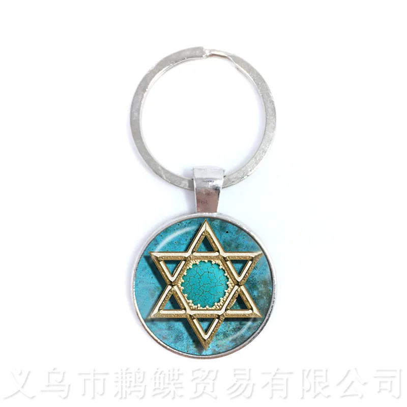 Цепочка для ключей Mystic Pentacle SATA, стеклянный кабошон, Готическая подвеска, кулон, звезда, аксессуары для молитвы за счастье, подарок для друзей
Цепочка для ключей Mystic Pentacle SATA, стеклянный кабошон, Готическая подвеска, кулон, звезда, аксессуары для молитвы за счастье, подарок для друзей