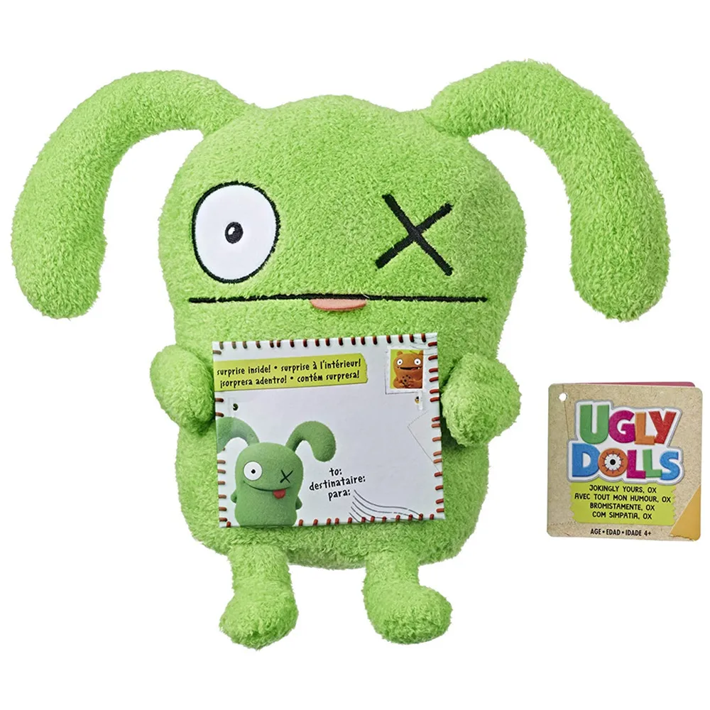 20 см Hasbro Uglydolls Jokingly Your Ox мягкая плюшевая игрушка
20 см Hasbro Uglydolls Jokingly Your Ox мягкая плюшевая игрушка