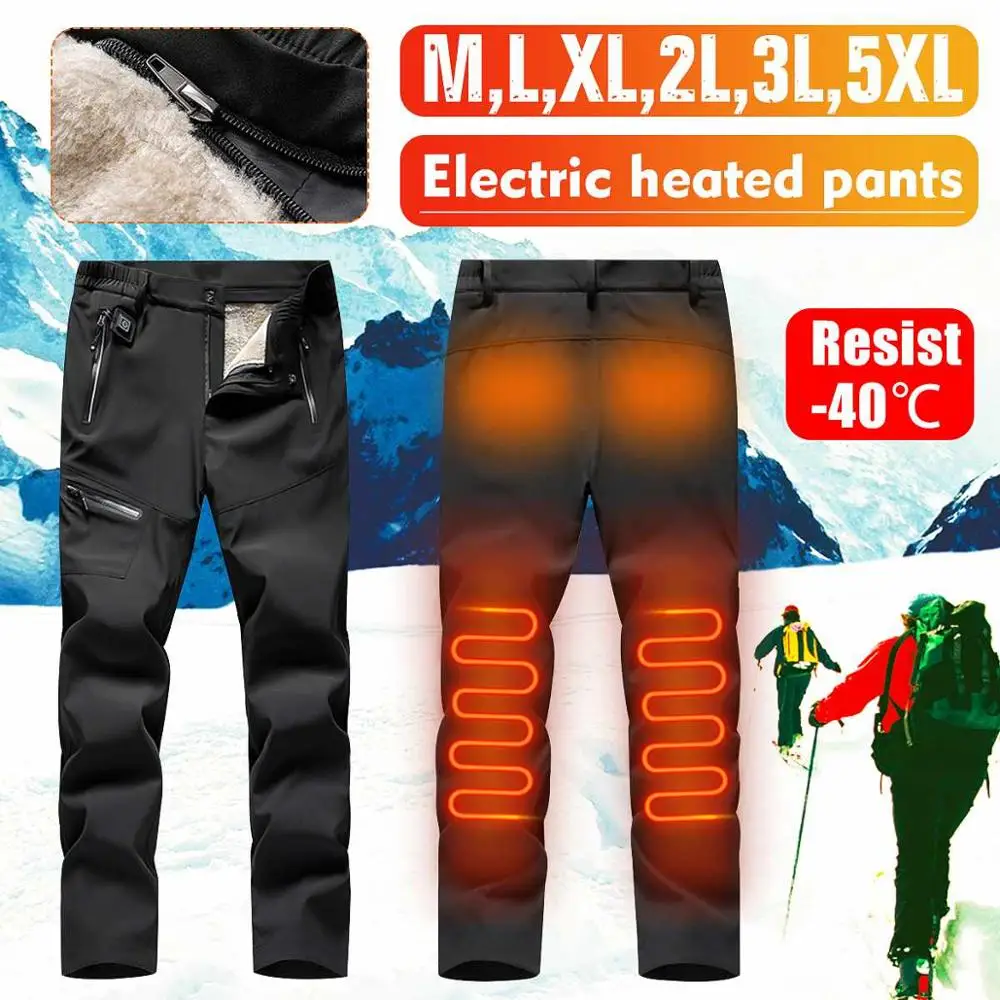 Men USB Electric Heating pant Winter Thick USB Intelligent Heated Warm Trousers Velvet Warm Knee Trousers Pant for Outdoor Sport
Men USB Electric Heating pant Winter Thick USB Intelligent Heated Warm Trousers Velvet Warm Knee Trousers Pant for Outdoor Sport