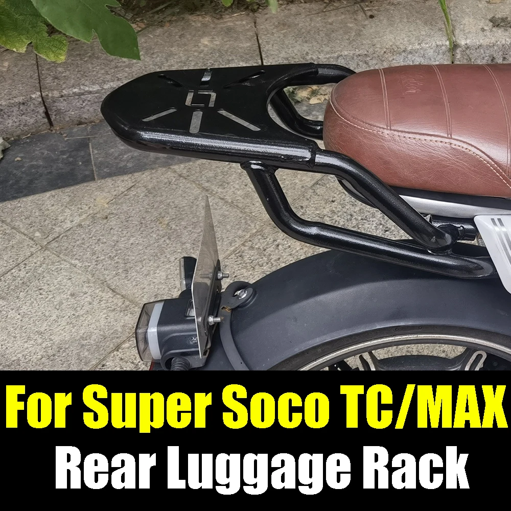 Motorcycle Rear Seat Rack Luggage Carrier Rack Cargo Holder Support Storage Box Shelf Bracket For Super Soco TC MAX Accessories
Motorcycle Rear Seat Rack Luggage Carrier Rack Cargo Holder Support Storage Box Shelf Bracket For Super Soco TC MAX Accessories