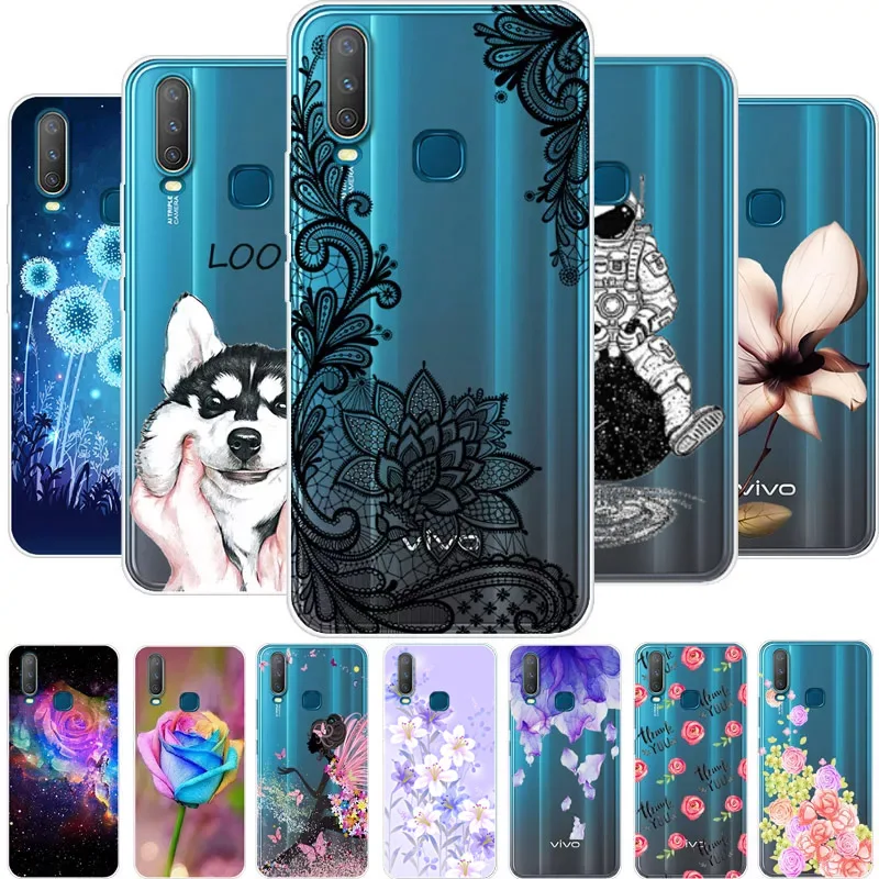 For Vivo Y17 Case Y 17 TPU Silicone Soft Floral Cartoon Clear Case for Coque Vivo Y17 Y 17 1902 Y12 Y15 Y3 2019 Phone Back Cover
For Vivo Y17 Case Y 17 TPU Silicone Soft Floral Cartoon Clear Case for Coque Vivo Y17 Y 17 1902 Y12 Y15 Y3 2019 Phone Back Cover