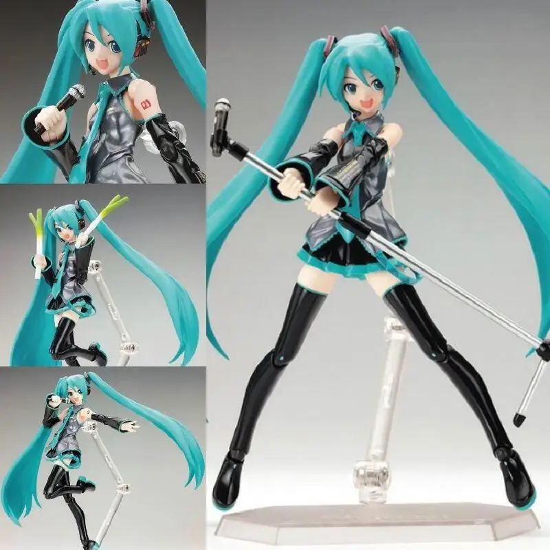 Hatsune Miku Cartoon character statue 15cm PVC With box Movable humanoid model Figurine Ornaments Changeable face Toys Miku
Hatsune Miku Cartoon character statue 15cm PVC With box Movable humanoid model Figurine Ornaments Changeable face Toys Miku