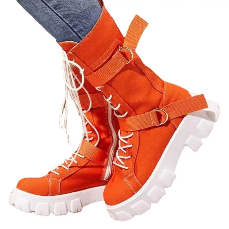 Women Boots 2021 New Lace-Up Platform Shoes Leather Boots Women British Short Boots Ladies Ankle Boots Fashion Boots
Women Boots 2021 New Lace-Up Platform Shoes Leather Boots Women British Short Boots Ladies Ankle Boots Fashion Boots