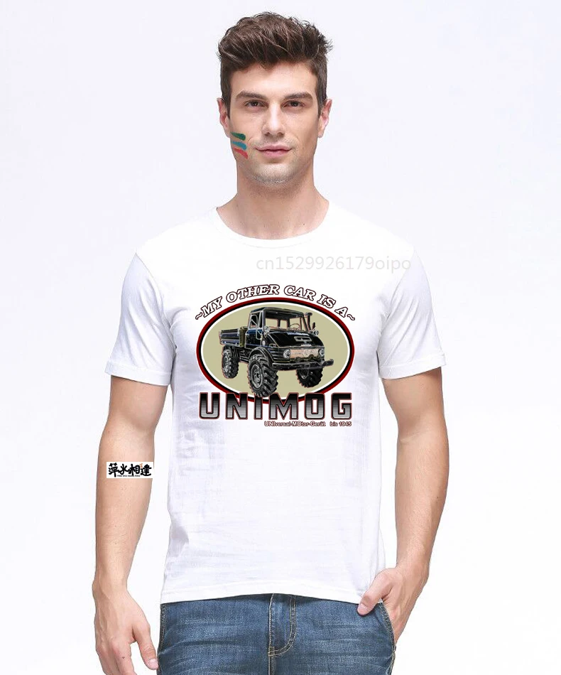 Модная крутая Мужская футболка, Женская забавная футболка My Other Car Is A Unimog, футболка с индивидуальным принтом 
Модная крутая Мужская футболка, Женская забавная футболка My Other Car Is A Unimog, футболка с индивидуальным принтом