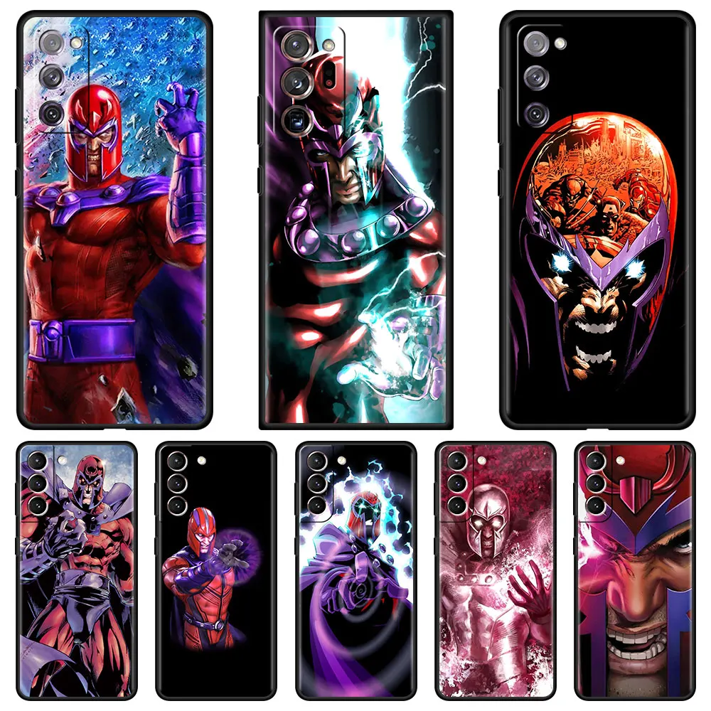 Magneto MARVEL Cover for Samsung S20 FE S21 Phone Capa for Galaxy S10e S10 S8 S9 Plus S7 Edge Silicone Soft Case
Magneto MARVEL Cover for Samsung S20 FE S21 Phone Capa for Galaxy S10e S10 S8 S9 Plus S7 Edge Silicone Soft Case