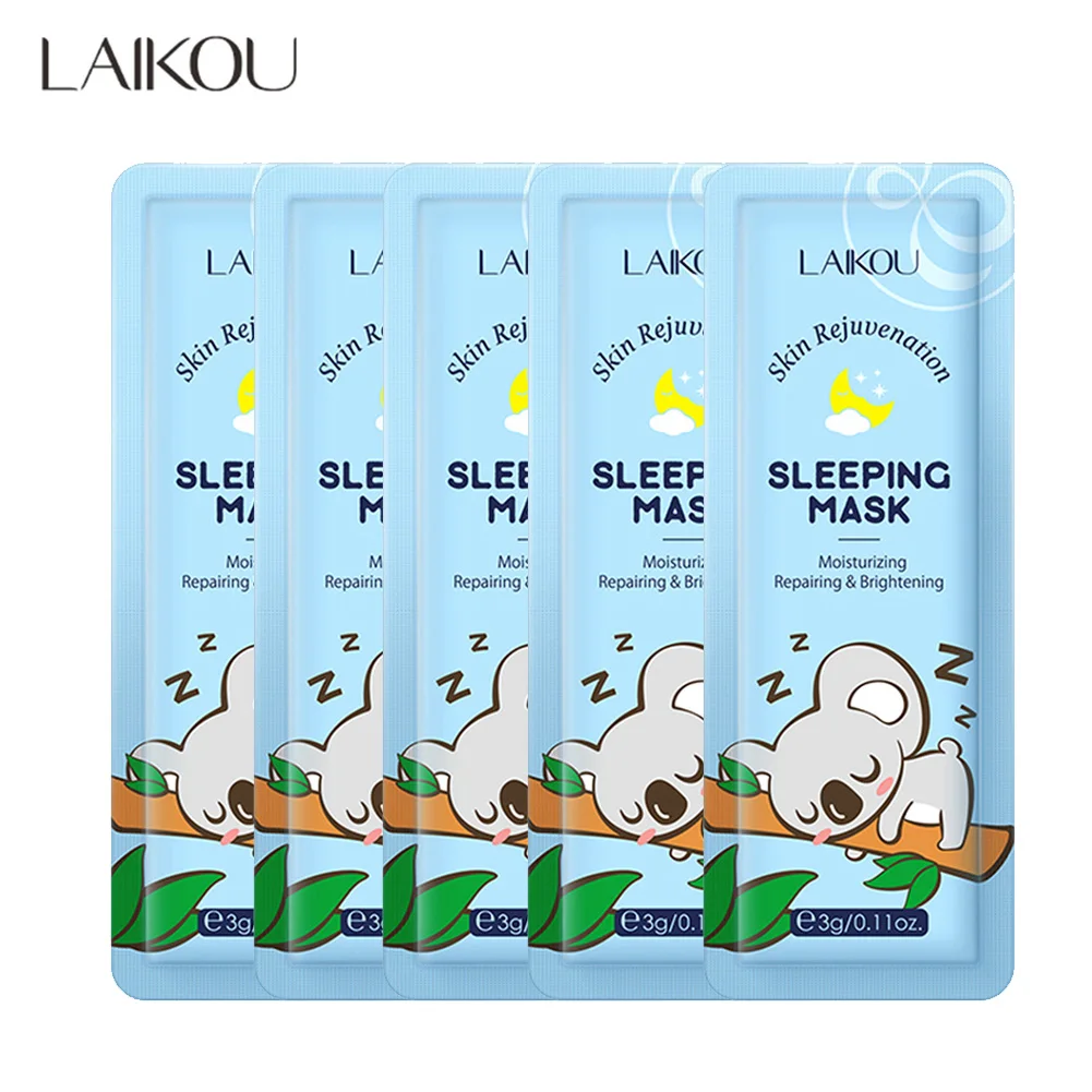 1/5/15pcs Sleeping Mask Moisturizing Nousrishing Skin Overnight Mask for Soothing Brightening Skincare Cleaning Mask Shipping
1/5/15pcs Sleeping Mask Moisturizing Nousrishing Skin Overnight Mask for Soothing Brightening Skincare Cleaning Mask Shipping