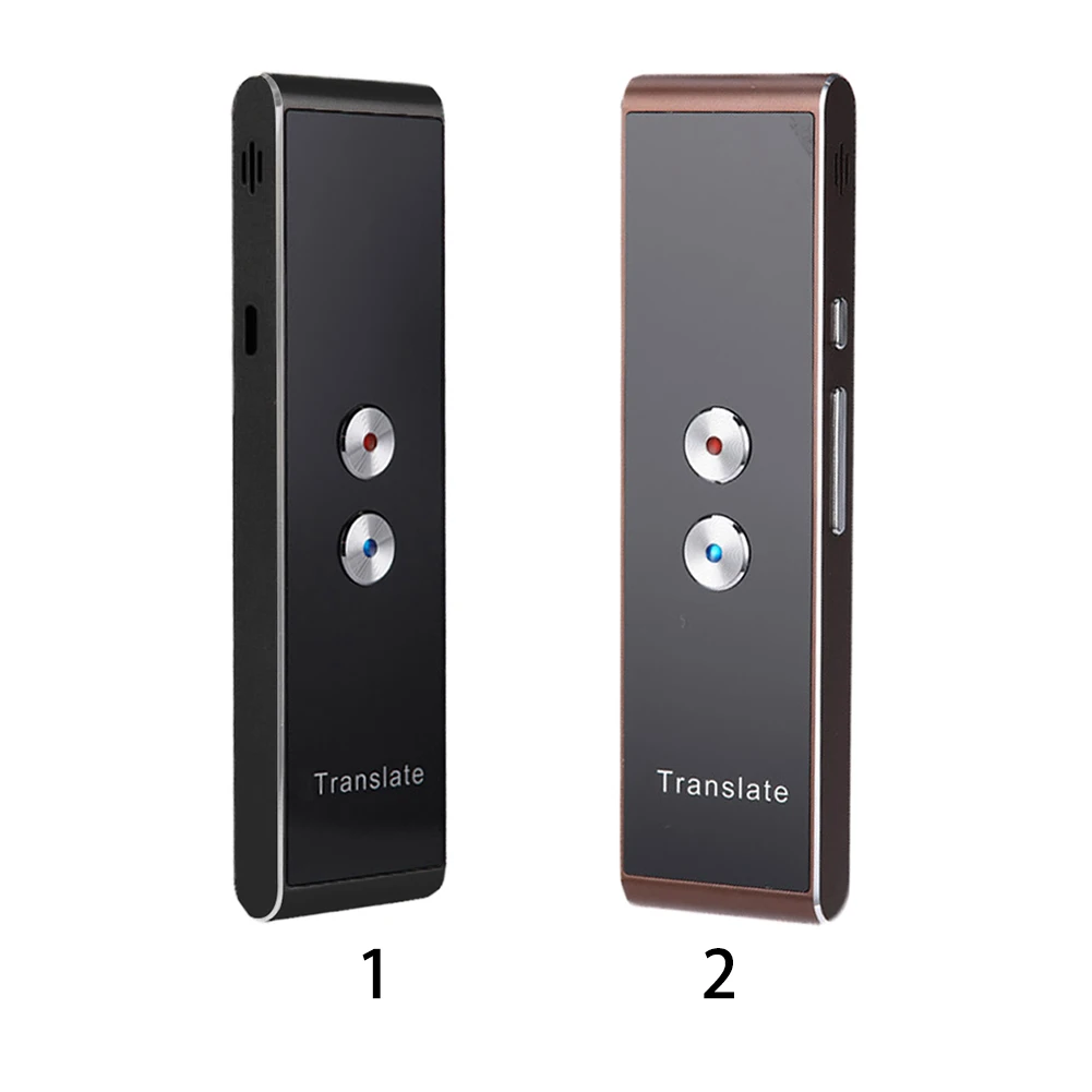 Voice Translation Lightweight High Recognition Ability 30+ Languages Long-time Use 2-way Instant Translate Portable Translator
Voice Translation Lightweight High Recognition Ability 30+ Languages Long-time Use 2-way Instant Translate Portable Translator