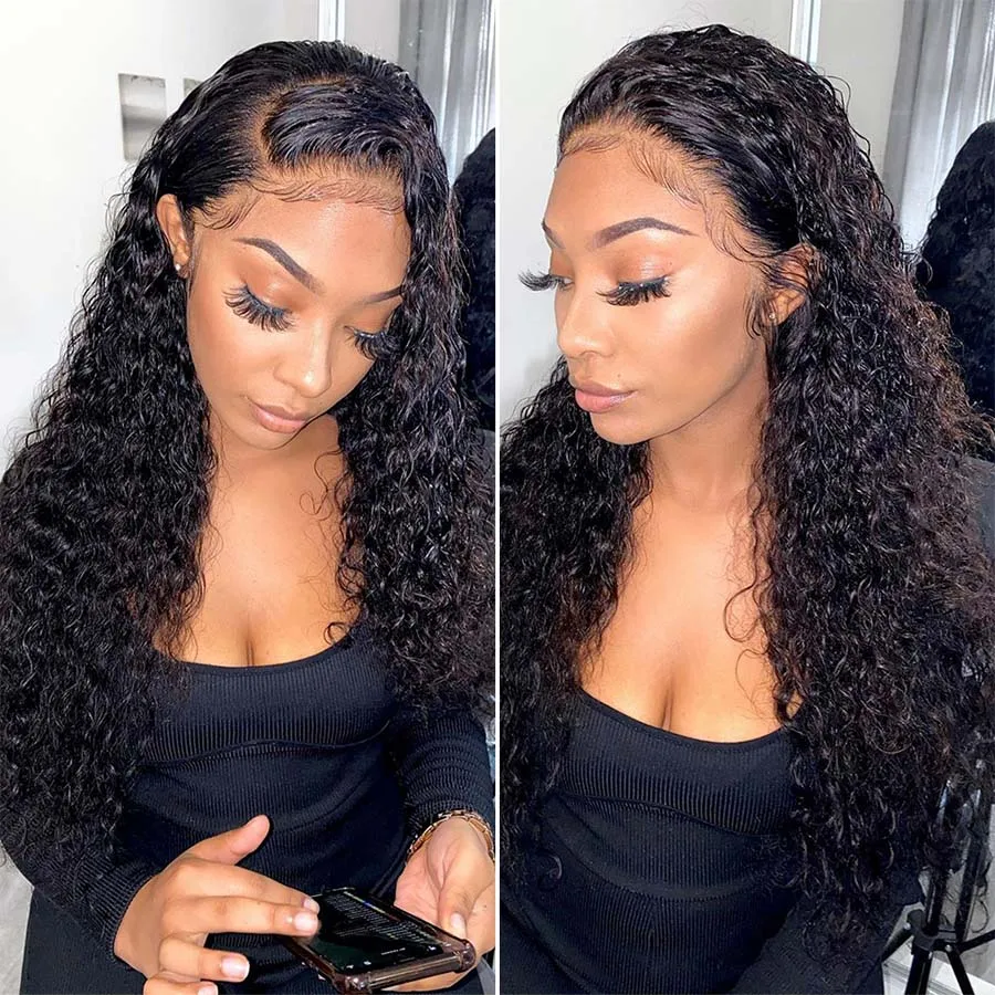 HD Transparent 13x6 Lace Front Human Hair Wig 5x5 Deep Wave Closure Wig 30 32 Inch Peruvian Kinky Curly Wigs For Black Women
HD Transparent 13x6 Lace Front Human Hair Wig 5x5 Deep Wave Closure Wig 30 32 Inch Peruvian Kinky Curly Wigs For Black Women