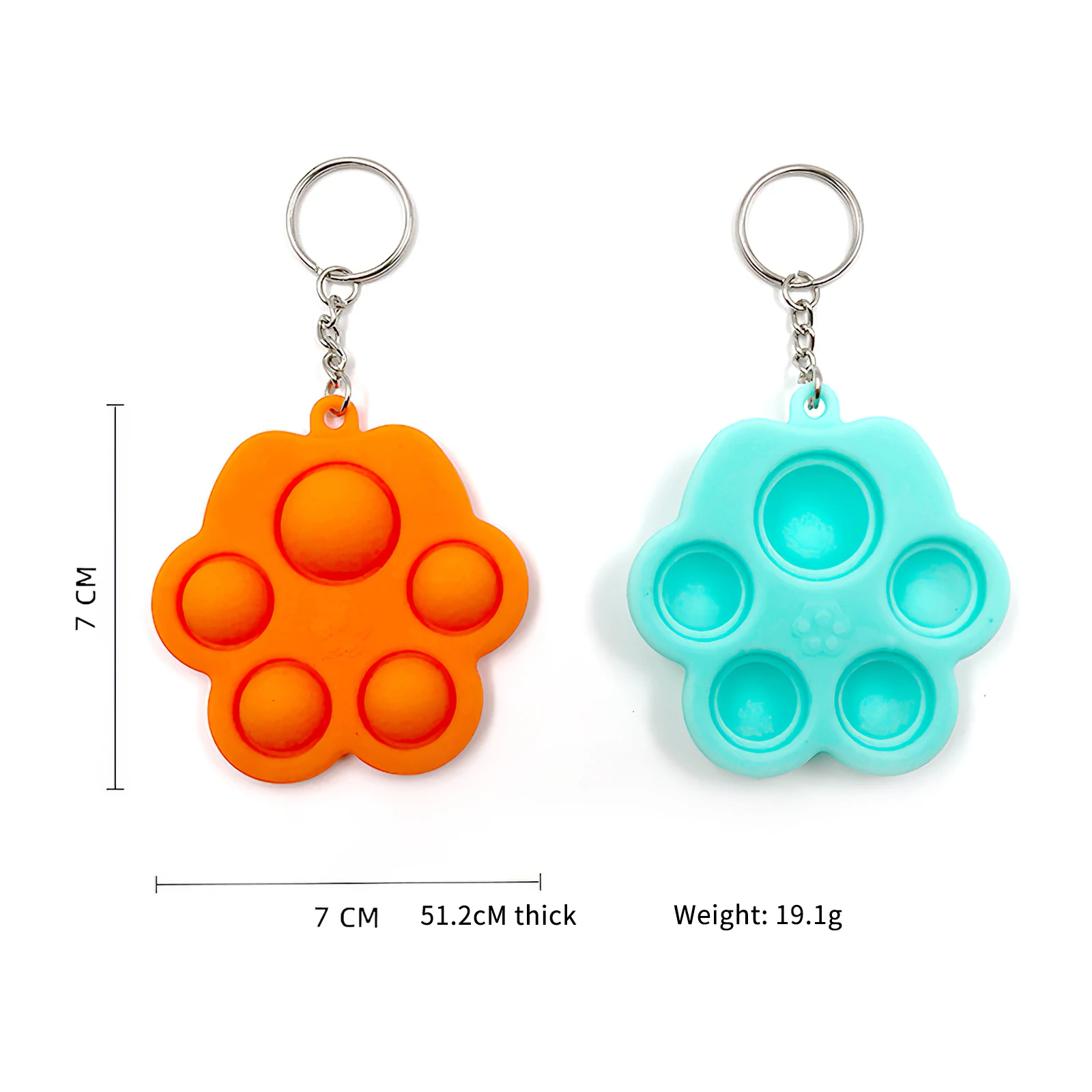 New Fidget Simple Dimple Toy Keychain Brain Pop It Toys Stress Relief Anxiety Hand Fidget Game For Kids Early Educational Toys
New Fidget Simple Dimple Toy Keychain Brain Pop It Toys Stress Relief Anxiety Hand Fidget Game For Kids Early Educational Toys