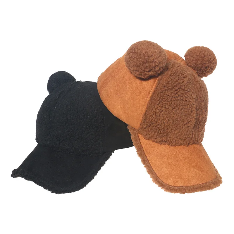 2021 lamb fur cap new student cute plush baseball cap warm bear lamb fur curved brim cap autumn and winter men and women
2021 lamb fur cap new student cute plush baseball cap warm bear lamb fur curved brim cap autumn and winter men and women